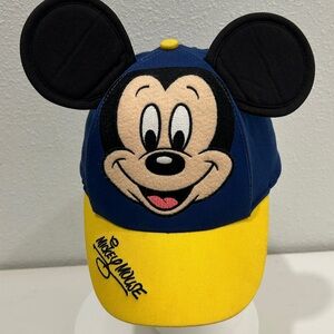 Disney Parks Mickey Mouse Ears SnapBack Cap |Size Youth